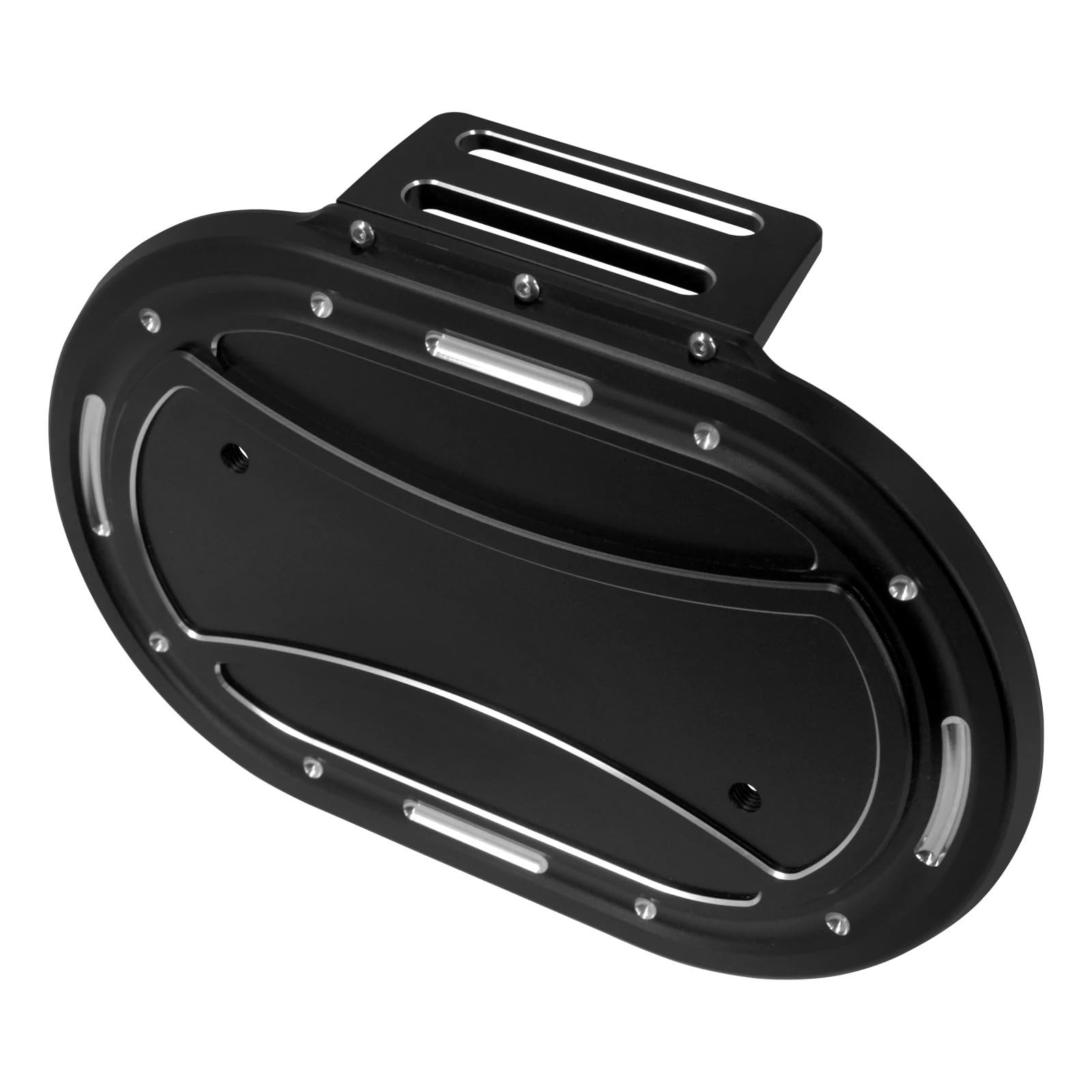 PNBVW Motorrad-Luftfilter-Trimmabdeckung for H//a//r//l//e//y M8 114 Motor T//o//u//r//i//n//g Road King FLHR 2017-Up Softail Breakout FXBRS 2018-Up Ovale Kappe(Airbox Cover B) von PNBVW
