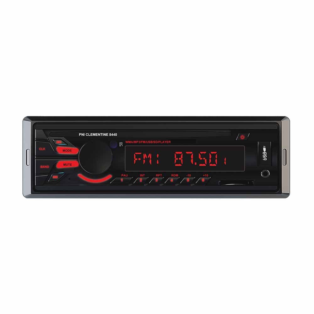 Autoradio PNI 8440, digitaler Media-Player, 4 x 45 W Car Audio FM-Radio, Auto-MP3-Player USB/SD/AUX Freisprechen mit drahtloser Fernbedienung Schwarz Autoradio PNI 8440, digitaler Media-Player, 4 x 45 W Car Audio FM-Radio, Auto-MP3-Player USB/SD/AUX Freisprechen mit drahtloser Fernbedienung Schwarz von PNI