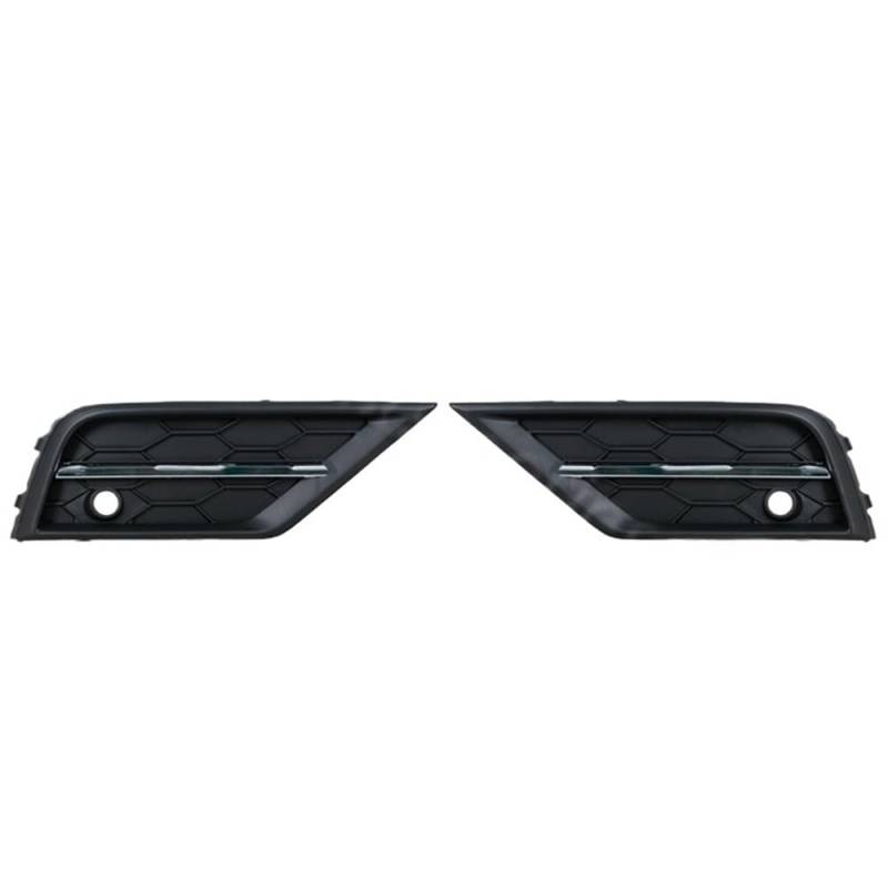 Auto-Nebelscheinwerfer-Gitter Auto Nebelscheinwerfer Shell Grille Nebelscheinwerfer Abdeckung Nebelscheinwerfer Gitter für Tiguan für MK2 2017-2021 von POAXSSW