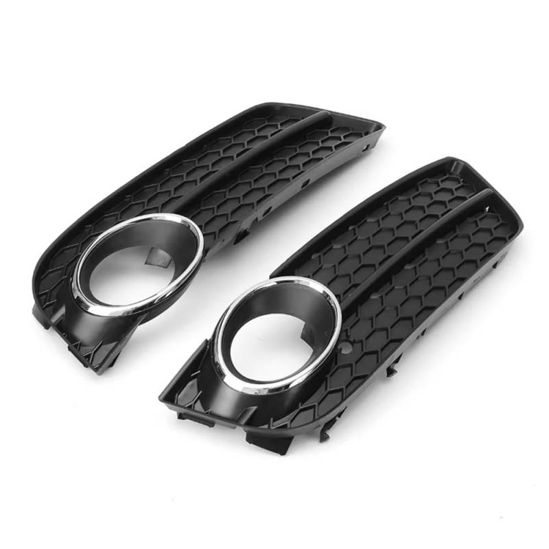 Auto-Nebelscheinwerfer-Gitter Frontstoßstange Nebelscheinwerfer Kühlergrill Shell Cover Mesh Grille Grillabdeckung für A5 Coupe Sportback 2008-2011 von POAXSSW