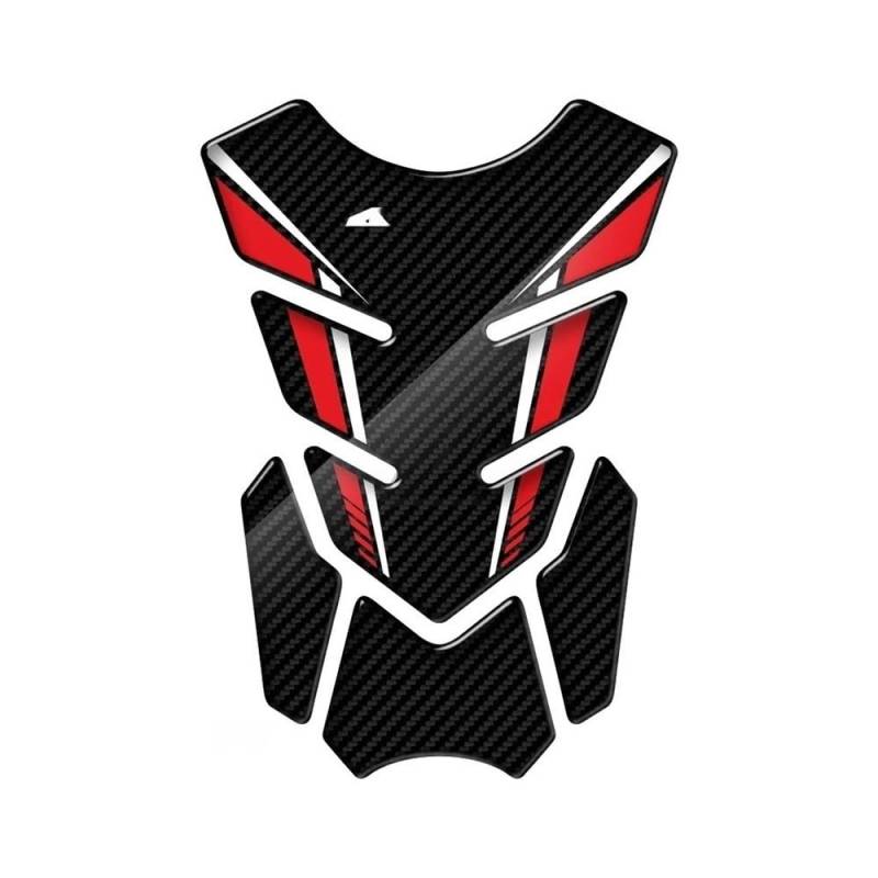 POAXSSW Traktionsseite Tankpad Carbon-Look Motorrad Tank Pad Protector Aufkleber Für CBR 250RR 600RR 900RR 1000RR 650F 1100XX Motorrad Tankpad von POAXSSW