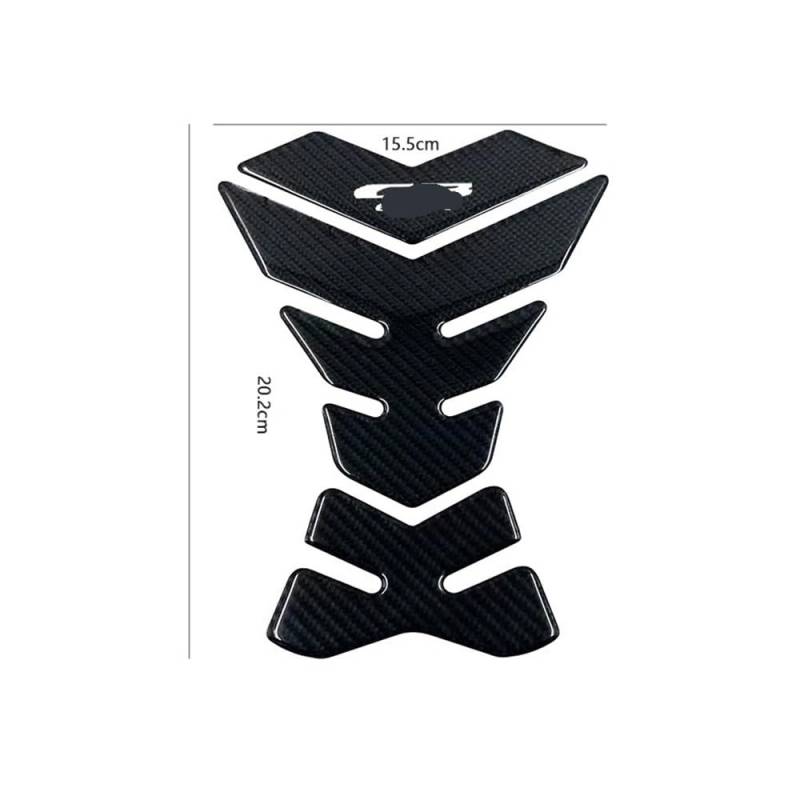 POAXSSW Traktionsseite Tankpad Für CB650R Tank Pad Protector Motorrad Aufkleber Kraftstoff Schutz Emblem Logo Seite Abdeckung Schriftart Motorrad Tankpad von POAXSSW