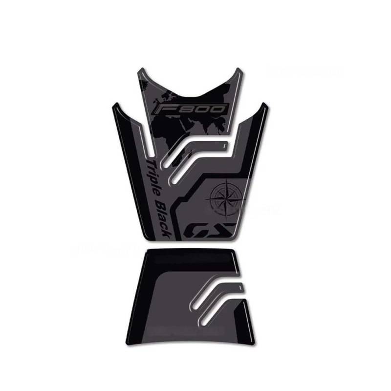 POAXSSW Traktionsseite Tankpad Für F800 GS 2024 Edition Epoxidharz Motorrad Tankpad Schutzaufkleber Dekorativer Aufkleber Motorrad Tankpad von POAXSSW