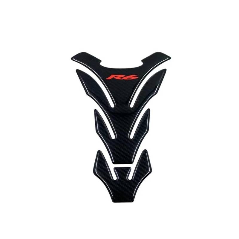 POAXSSW Traktionsseite Tankpad Für R6 YZFR6 YZF600 2006-2016 Tank Pad Tankdeckel Abdeckung Aufkleber Protector Carbon Fiber Motorrad Aufkleber Motorrad Tankpad von POAXSSW