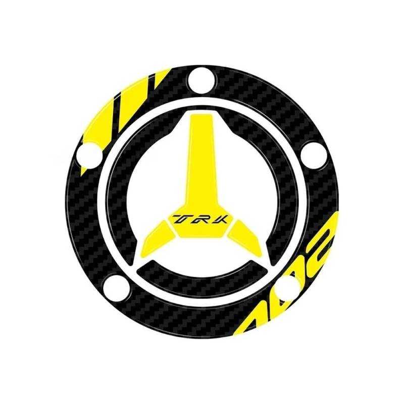 POAXSSW Traktionsseite Tankpad Für TRK702X 2023 Epoxidharz-Aufkleber-Kit Tankpad-Aufkleber Motorrad Tankpad von POAXSSW