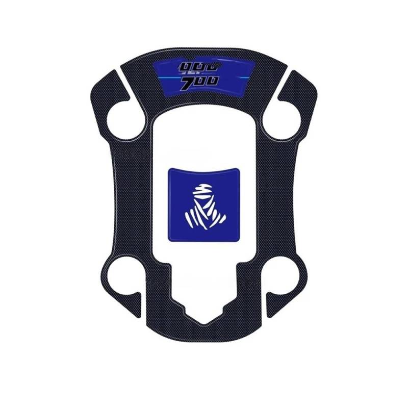 POAXSSW Traktionsseite Tankpad Für Tenere 700 2023 Motorrad-Schutz-Kit Tankpad Epoxidharz-Aufkleber Schutzaufkleber Motorrad Tankpad von POAXSSW
