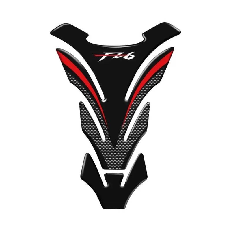 POAXSSW Traktionsseite Tankpad Motorrad Heizöl Tank Pad Protector Aufkleber Tankdeckel Abdeckung Für FZ6 FZ6S FZ6N FZS600 Für FAZER FZ6R Motorrad Tankpad von POAXSSW