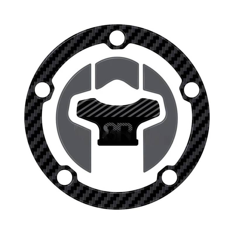 POAXSSW Traktionsseite Tankpad Motorrad Seite Kraftstoff Tank Pad Protector Harz Aufkleber Für GSX-8R 2024 Motorrad Tankpad von POAXSSW