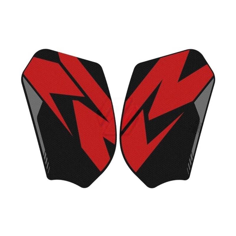POAXSSW Traktionsseite Tankpad Motorrad Seite Tank Pad Schutz Knie Grip Anti-Slip Für GSXR600 GSXR750 2011-2016 Motorrad Tankpad von POAXSSW