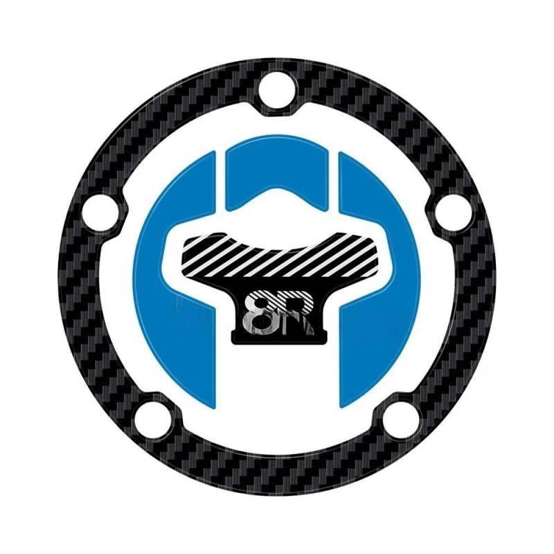POAXSSW Traktionsseite Tankpad Tankpad Motorrad Epoxidharz Aufkleber Schutzaufkleber Kit Für GSX 8R 2024 Motorrad Tankpad von POAXSSW