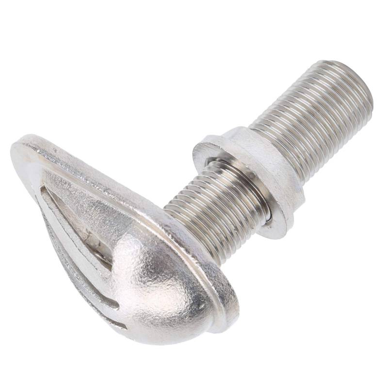 Marine Boat Thruhull Wasserabholung Filter Schaufel Rostbezogene Bootspumpe Schaufel Edelstahl 316 (MJS023-3/4〃) von POENVFPO
