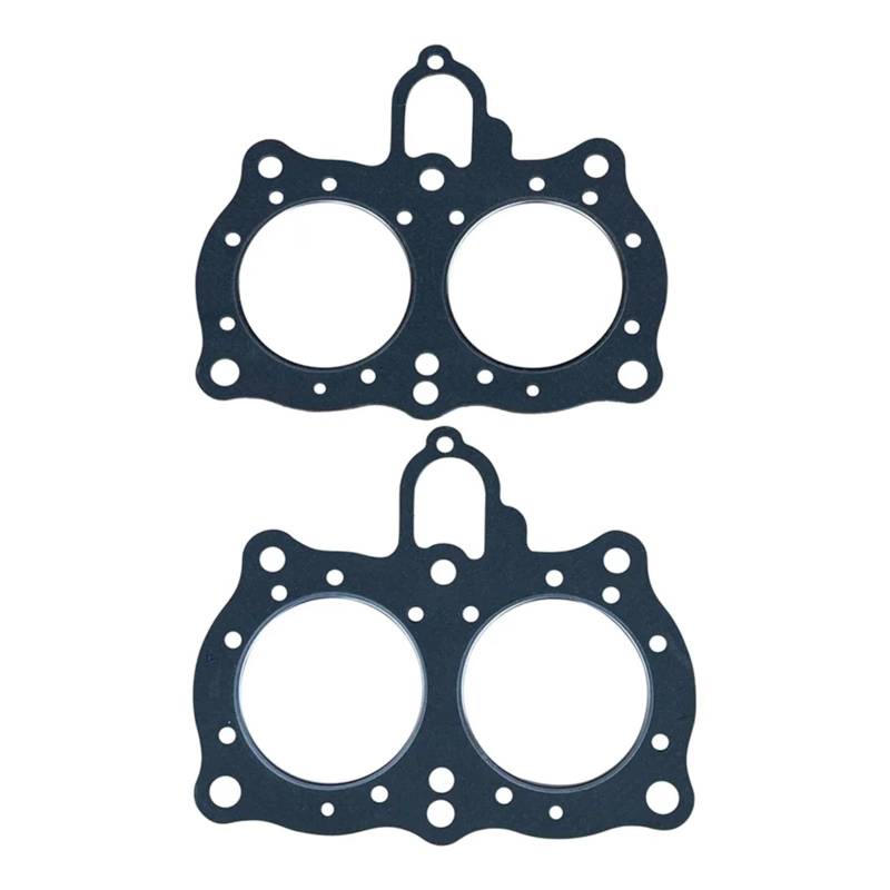 2PC Motorrad Zylinderkopf Dichtung for GL1100 Goldwing 1980-1983 GL1200 Gold Wing 1200 1984-1988 von POFZLONC