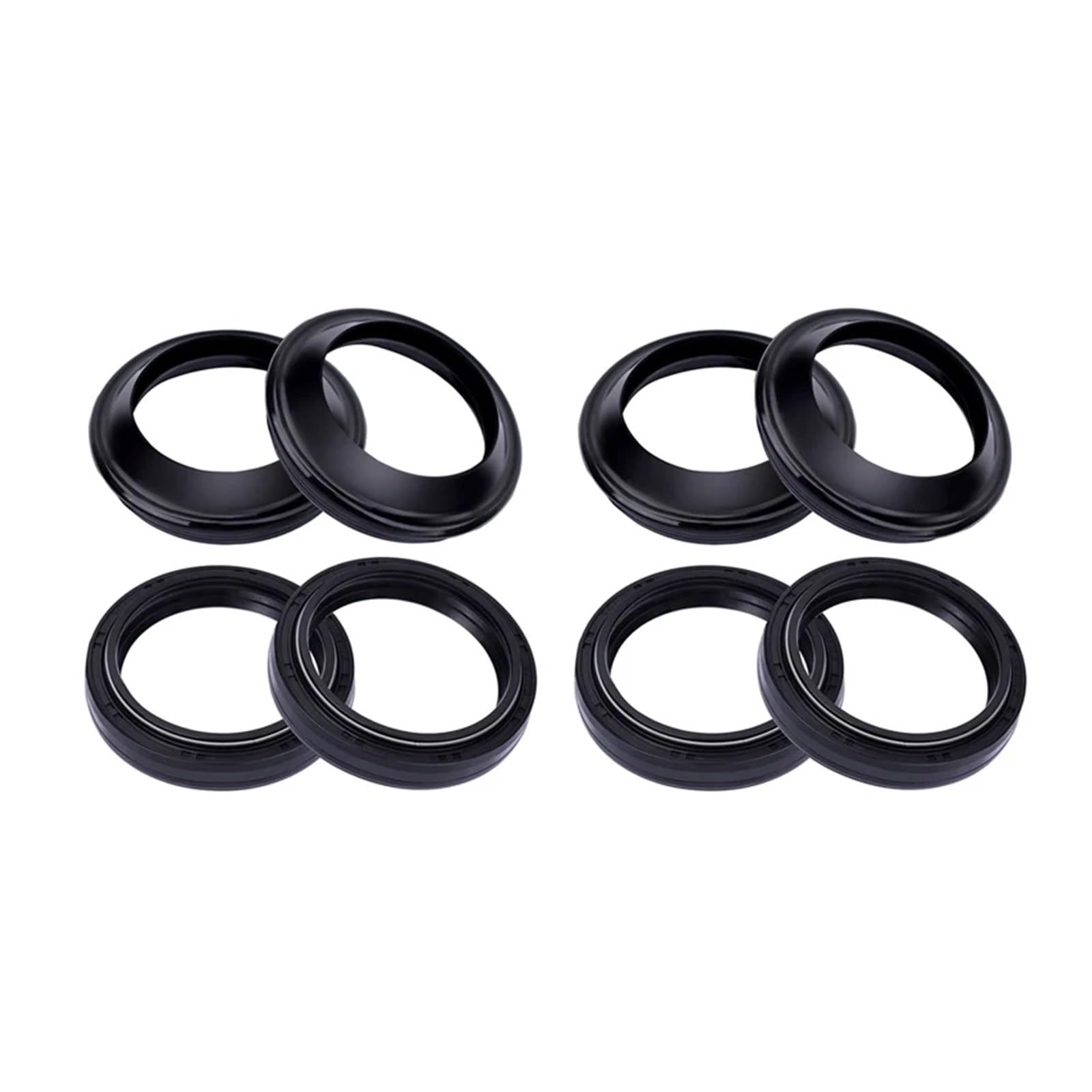 41x53x8 Gabel Dämpfer Öl Dichtung 41 53 Staub Abdeckung for VR800 VR800S VZ800 MARAUDER VZ VX VR 800 VX800 VX800L GSX-R1100G(4pc Seal 4pc Cover) von POFZLONC