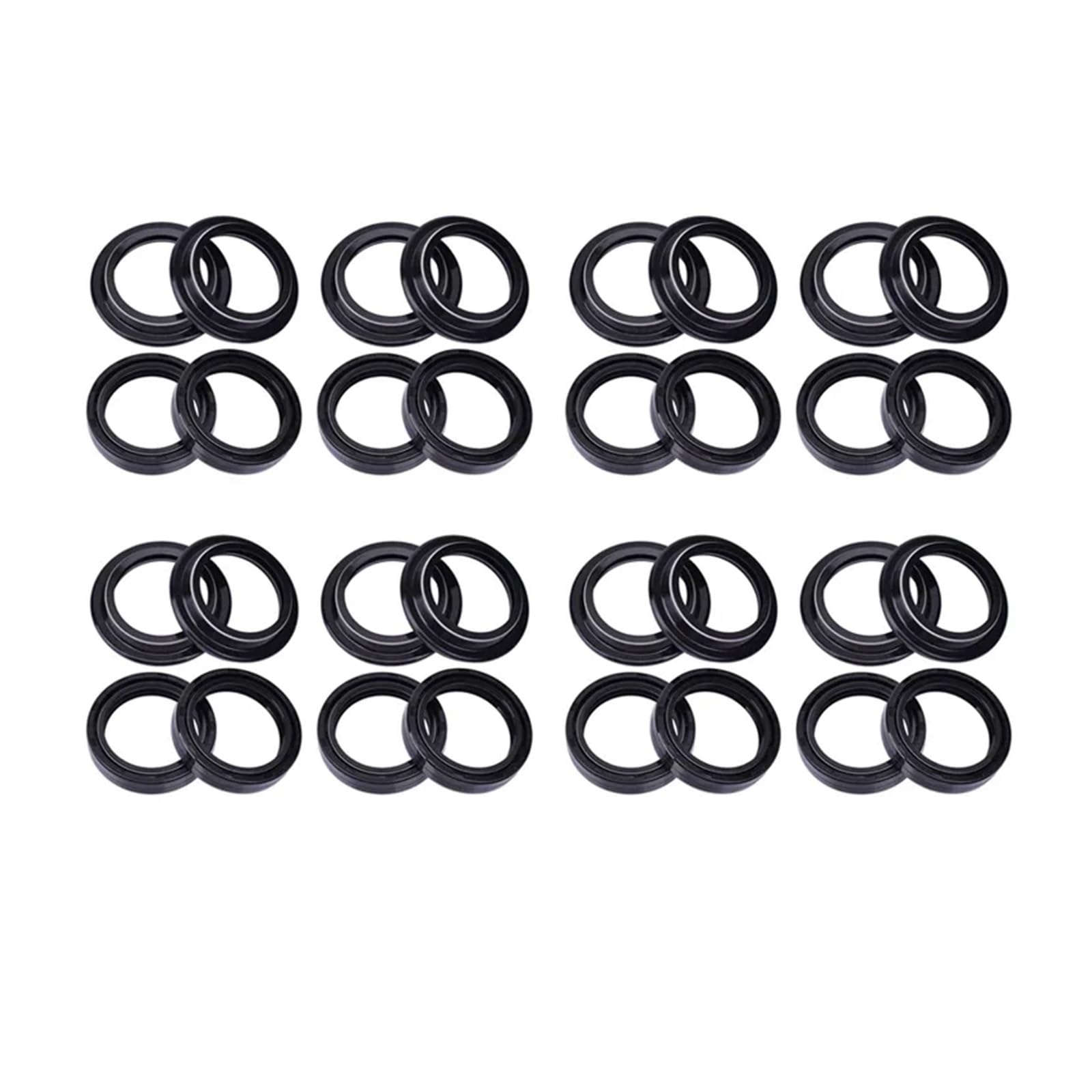 41x54x11 41 * 54 Gummi Front Shock Gabel Dämpfer Öl Dichtung 41 54 Staub Abdeckung Lip for 1690 FLS SOFTAIL DÜNNE 2014-2017(16pc Seal 16pc Cover) von POFZLONC
