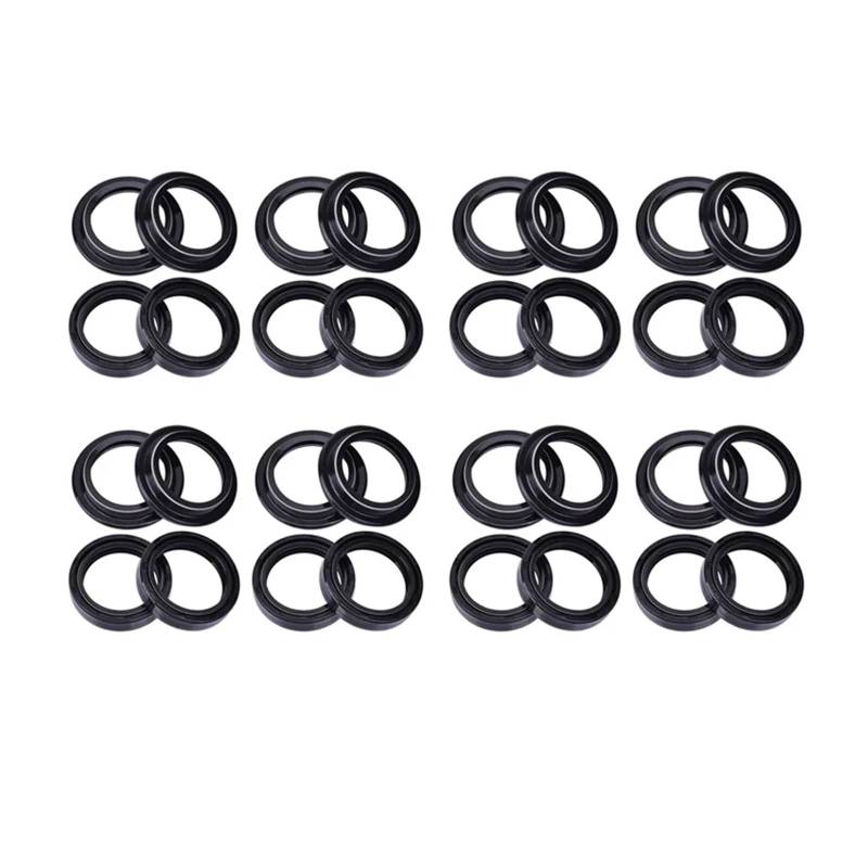41x54x11 41 * 54 Gummi Front Shock Gabel Dämpfer Öl Dichtung 41 54 Staub Abdeckung Lip for 1690 FLS SOFTAIL DÜNNE 2014-2017(16pc Seal 16pc Cover) von POFZLONC