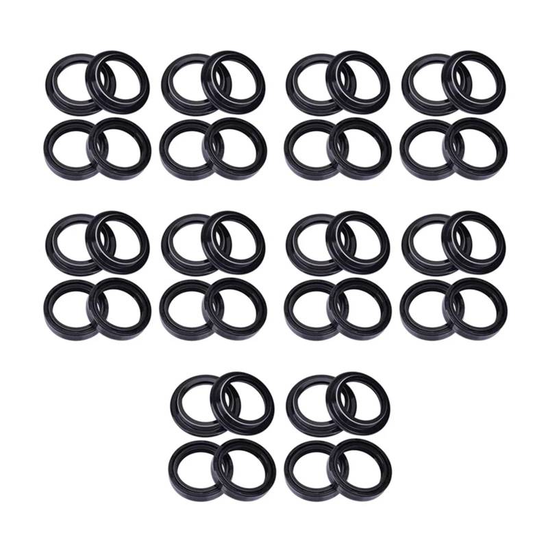 41x54x11 41 * 54 Gummi Front Shock Gabel Dämpfer Öl Dichtung 41 54 Staub Abdeckung Lip for 1690 FLS SOFTAIL DÜNNE 2014-2017(20pc Seal 20pc Cover) von POFZLONC