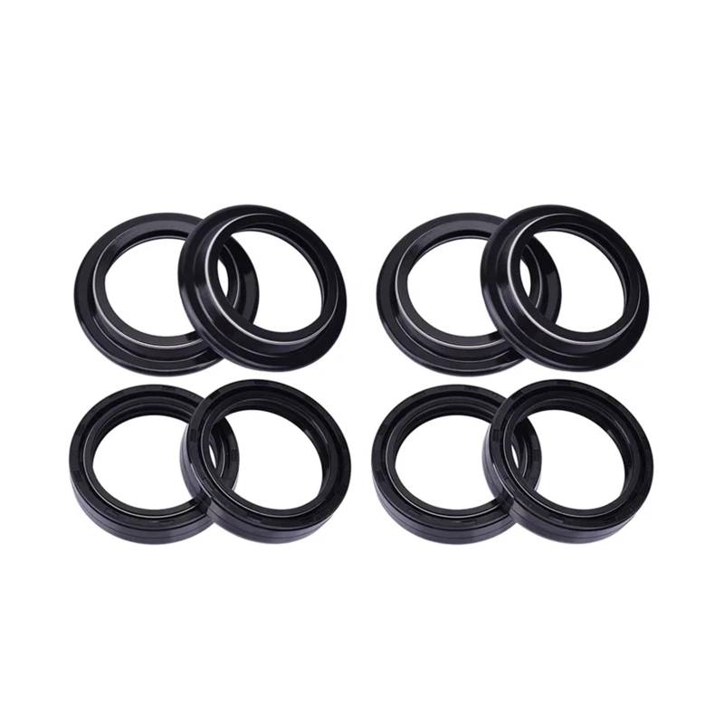 41x54x11 41 * 54 Gummi Front Shock Gabel Dämpfer Öl Dichtung 41 54 Staub Abdeckung Lip for 1690 FLS SOFTAIL DÜNNE 2014-2017(4pc Seal 4pc Cover) von POFZLONC
