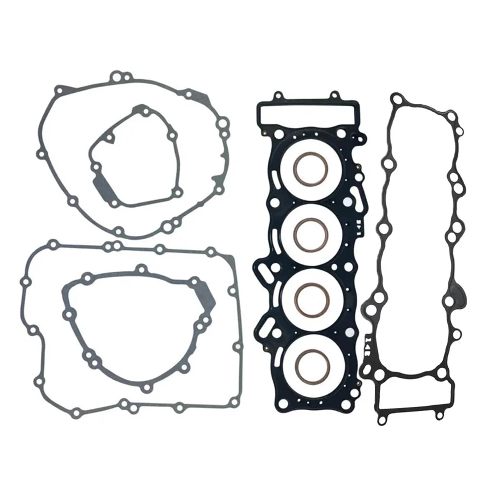 Motorrad Zylinder Kurbelgehäuse Öl Pumpe Sieb Generator Kupplung Abdeckungen Dichtung Kits for R1 YZFR1 2009-2014 von POFZLONC