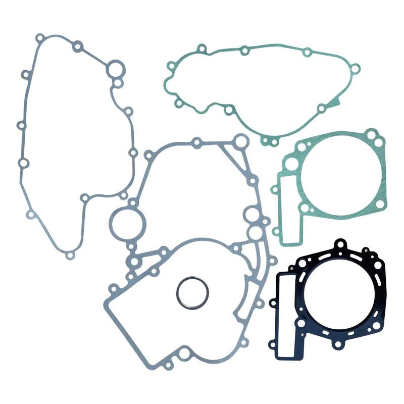 Motorrad Zylinderkopf Kurbelgehäuse Generetor Kupplung Abdeckung Dichtung Kits Set for G450X 2007-2010 von POFZLONC
