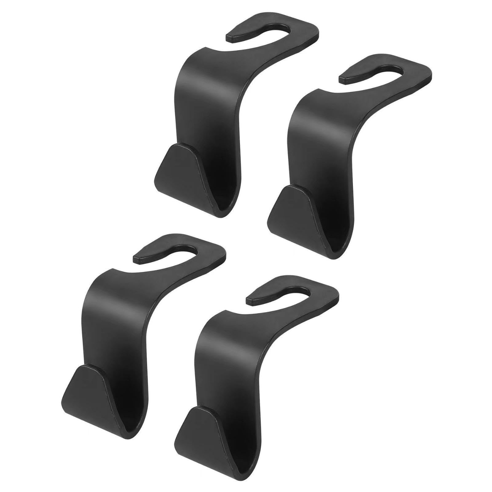 4 robuste Autositz-Haken, Auto-Kopfstützen-Aufhänger für Geldbörse, Einkaufstaschen, Mäntel, Rucksäcke, langlebige Organizer-Haken für Minivan, Reisen, tägliches Pendeln 4 robuste Autositz-Haken, Auto-Kopfstützen-Aufhänger für Geldbörse, Einkaufstaschen, Mäntel, Rucksäcke, langlebige Organizer-Haken für Minivan, Reisen, tägliches Pendeln von POHOVE