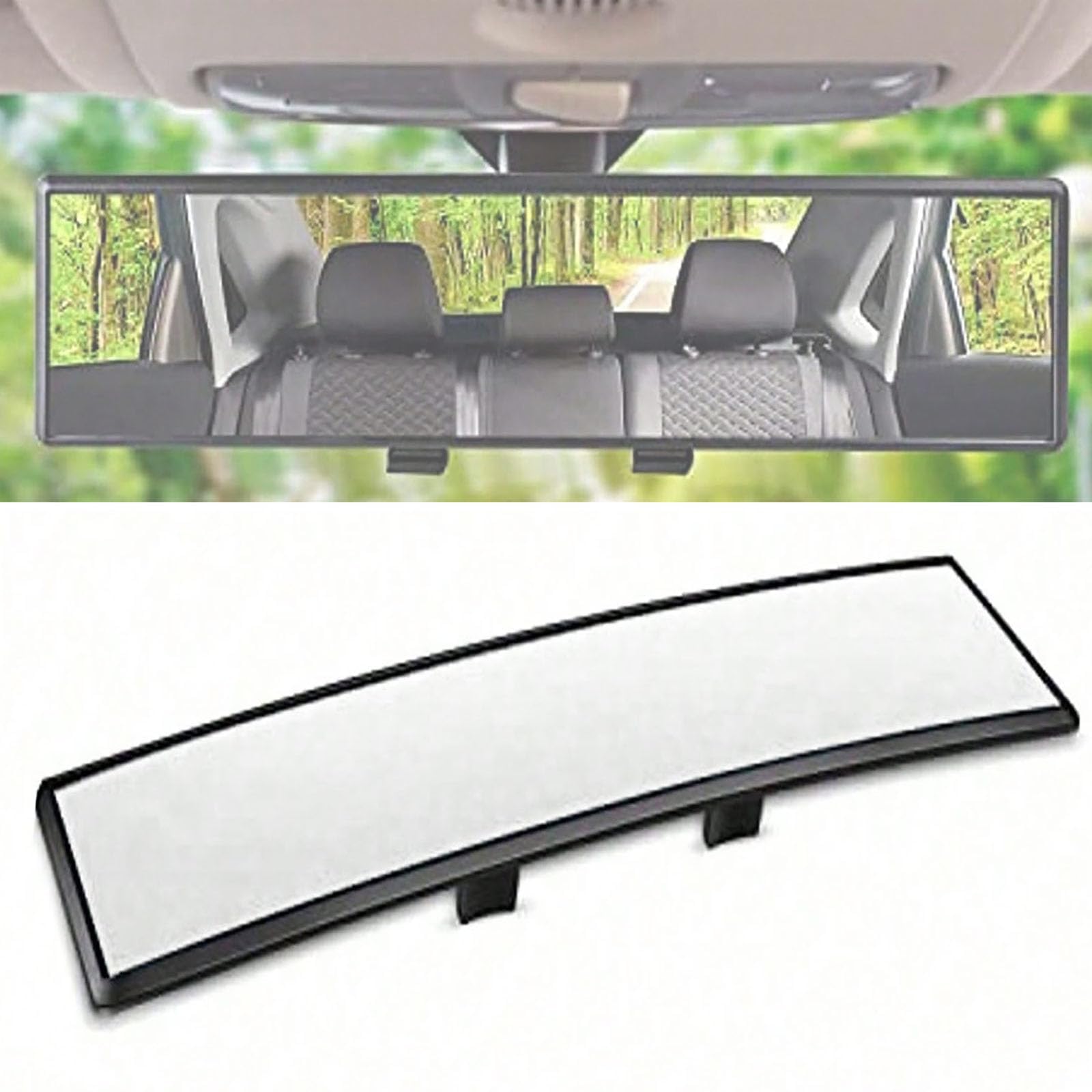 Auto Rückspiegel für Renault Koleos 2008–2025 SUV, Auto Innenspiegel Panorama Rückspiegel, Stellbar Große Vision Weitwinkel Konvexer Spiegel Toter-Winkel-Spiegel Auto Rückspiegel für Renault Koleos 2008–2025 SUV, Auto Innenspiegel Panorama Rückspiegel, Stellbar Große Vision Weitwinkel Konvexer Spiegel Toter-Winkel-Spiegel von POIBNZ