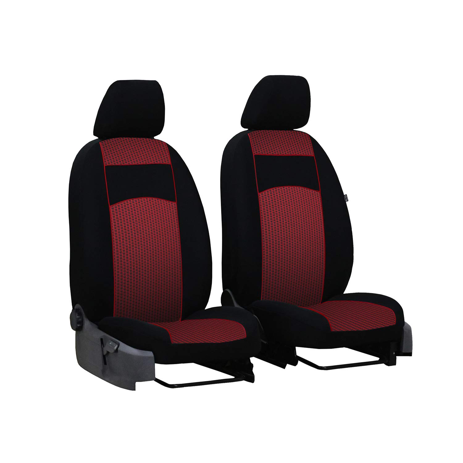 Sitzbezüge Universal Schonbezüge Front 1+1 Premium kompatibel mit VW Polo VI von POK-TER