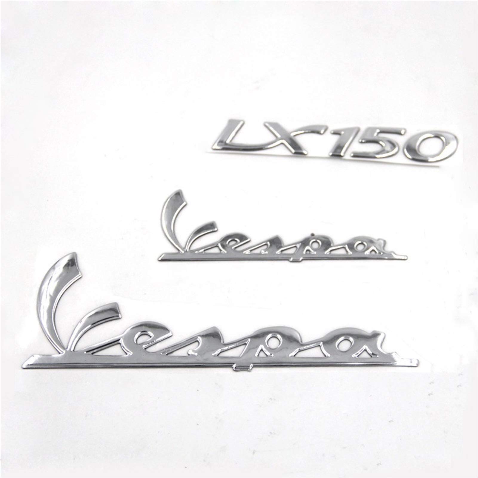 Motorrad-Logo-Aufkleber 3D Italienisches Abzeichen Emblem Aufkleber Aufkleber Kit for Piaggio Vespa GTS300 LX125 LX150 125 150 IE Sprint Primavera 300 LX LXV Aufkleber(150 Kit) von POKVEA