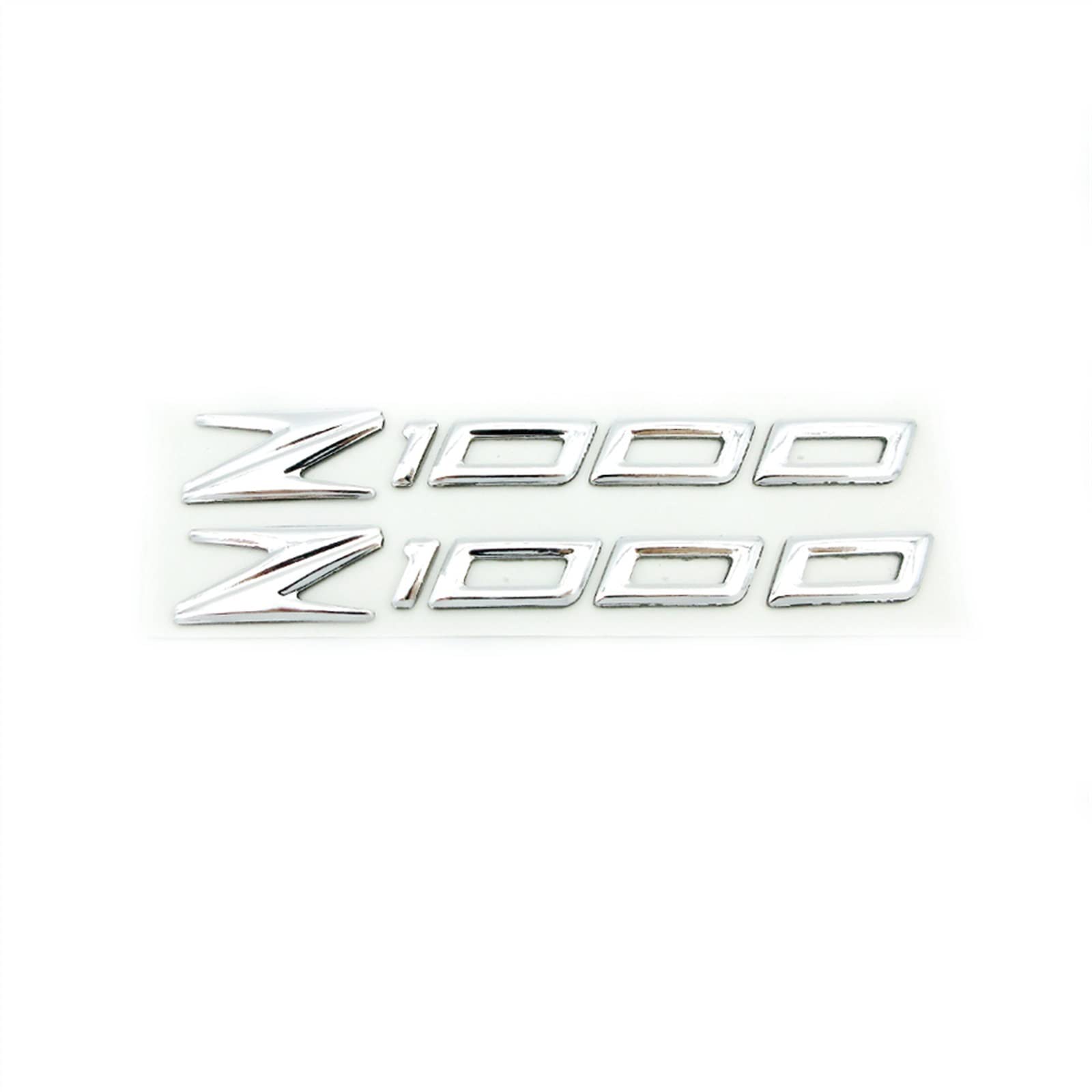 Motorräder 3D ABS Erhöhtes Chrom Z Logo Verkleidungskörper Abzeichen Emblem for Z1000 Z 1000 2014-2018 Tankdeckel Aufkleber Abziehbilder(Stickers A) von POKVEA