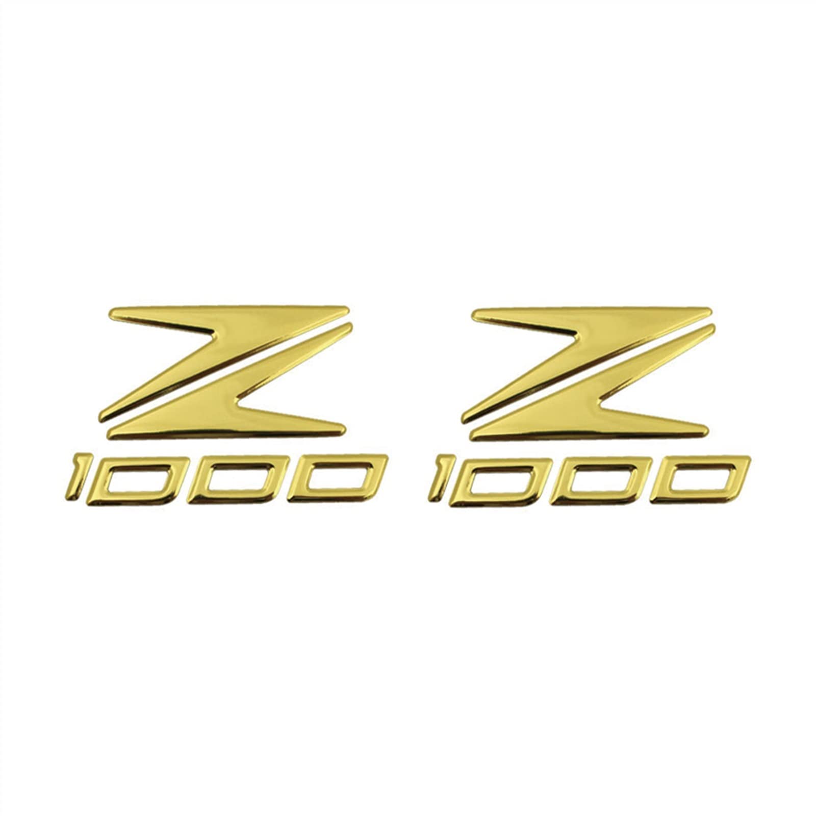 Motorräder 3D ABS Erhöhtes Chrom Z Logo Verkleidungskörper Abzeichen Emblem for Z1000 Z 1000 2014-2018 Tankdeckel Aufkleber Abziehbilder(Stickers C) von POKVEA