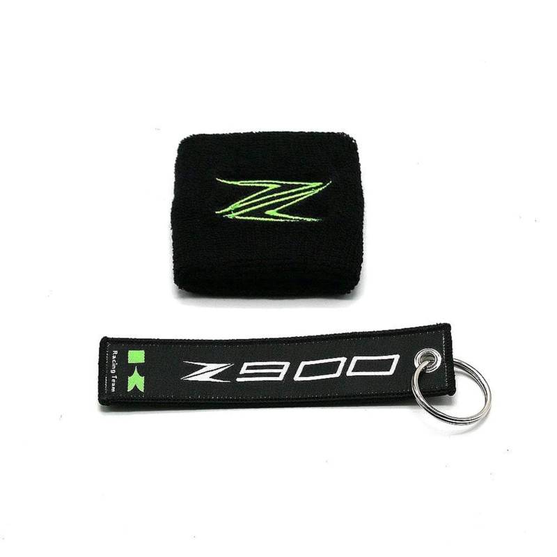 POKVEA Motorrad Frontbremse-Reservoir-Abdeckungs-Sockel-Hülsenärmeln for Z1000 Z900 Z800 Z750 Z650 Z400 Z250 Reservoirsocken (Color : 1) von POKVEA