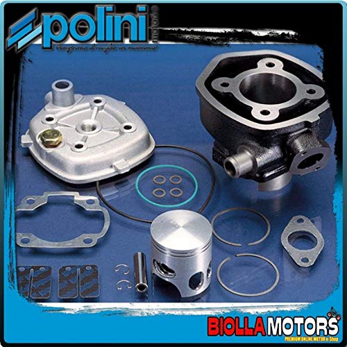 166.0083 Zylindersatz Polini Sport 70 cc D.47 Malaguti F12 Phantom 50 2T LC SP.10 Gusseisen von POLINI