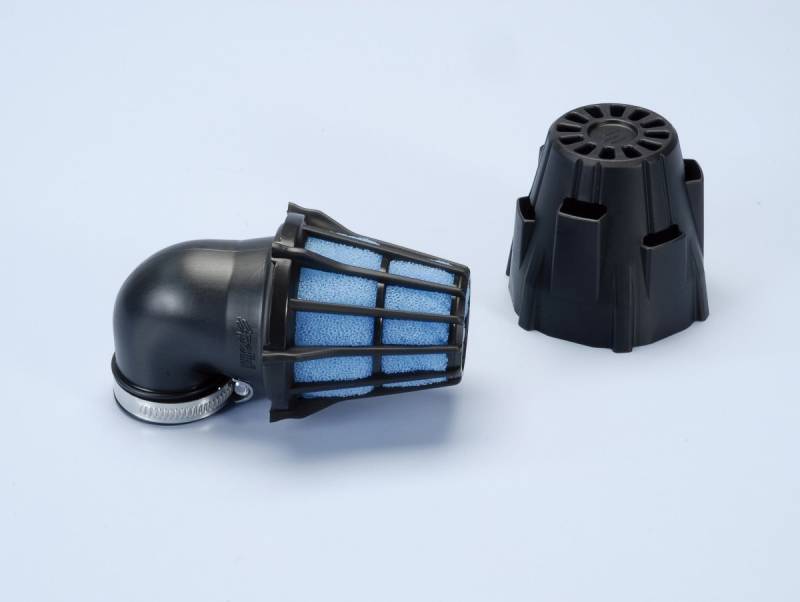 Polini Blue Air Box Luftfilter 32mm abgewinkelt von POLINI