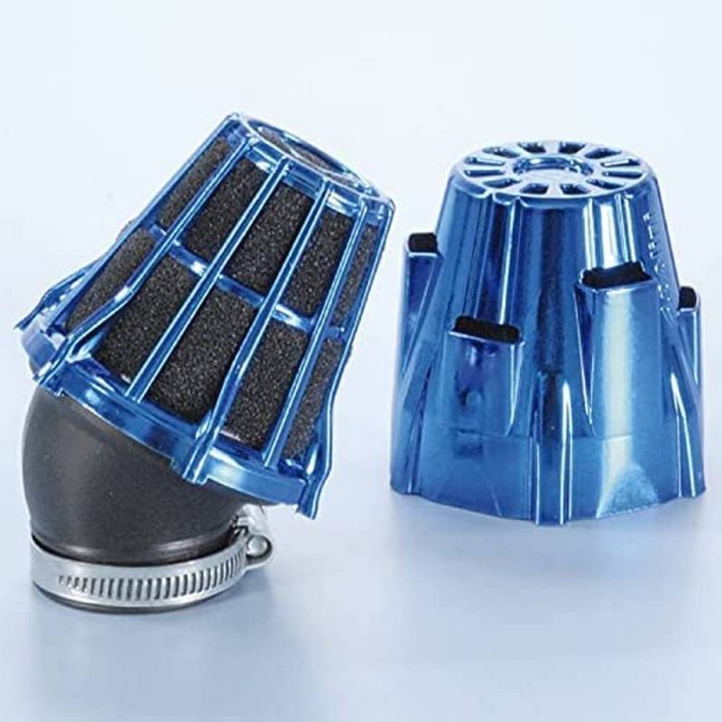 POLINI Luftfilter Blue Air Box 32mm 30° blau-schwarz von POLINI