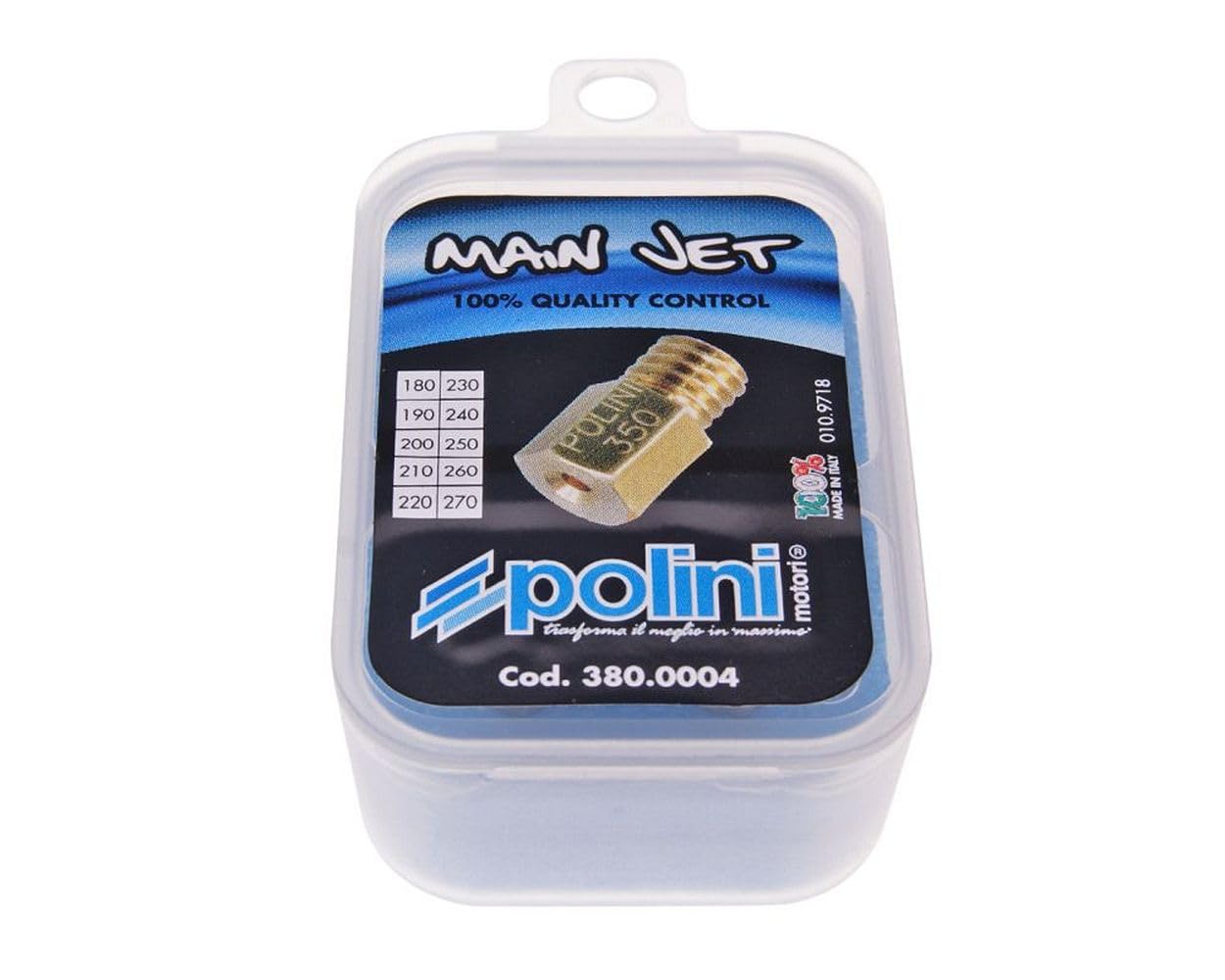 Vergaserhauptdüsenset POLINI für Mikuni Vergaser 180-270 Vergaserhauptdüsenset POLINI für Mikuni Vergaser 180-270 von POLINI