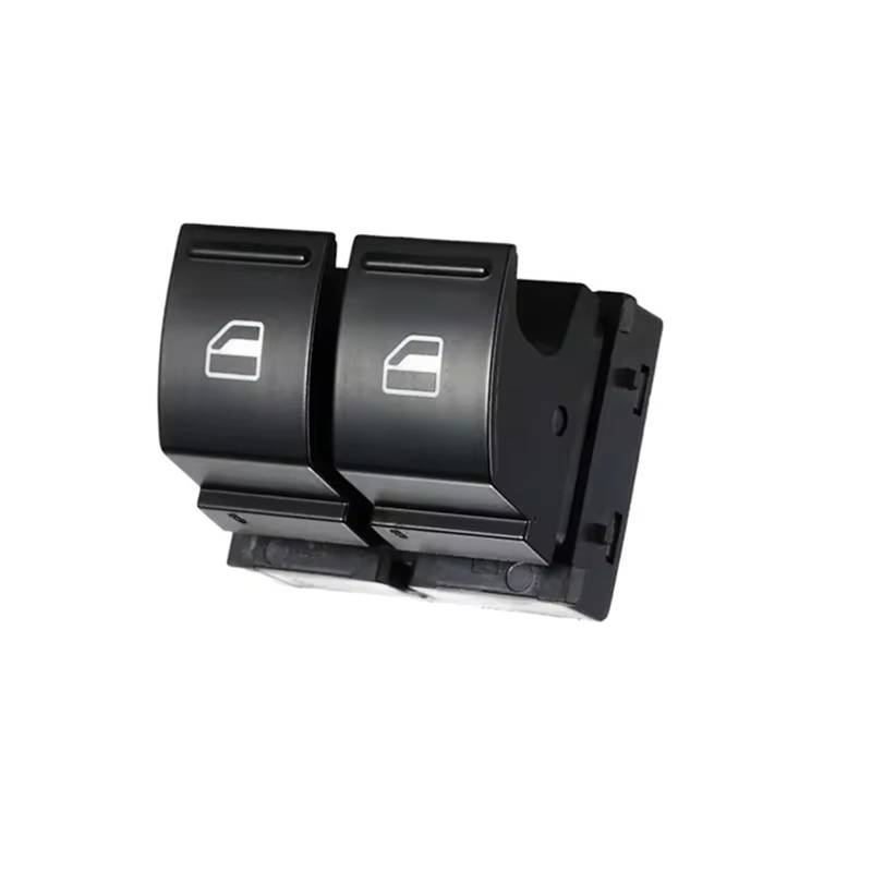Fenstersteuerungsschalter Kompatibel Mit VW Für CADDY 2K Für GOLF Für MK5 2003 2004 2005 2006 2007 2008 2009 Vorne Links Auto Fensterheber-Steuerschalter Fensterheber-Schalterknopf 1K3 959 857A von POMUHYE