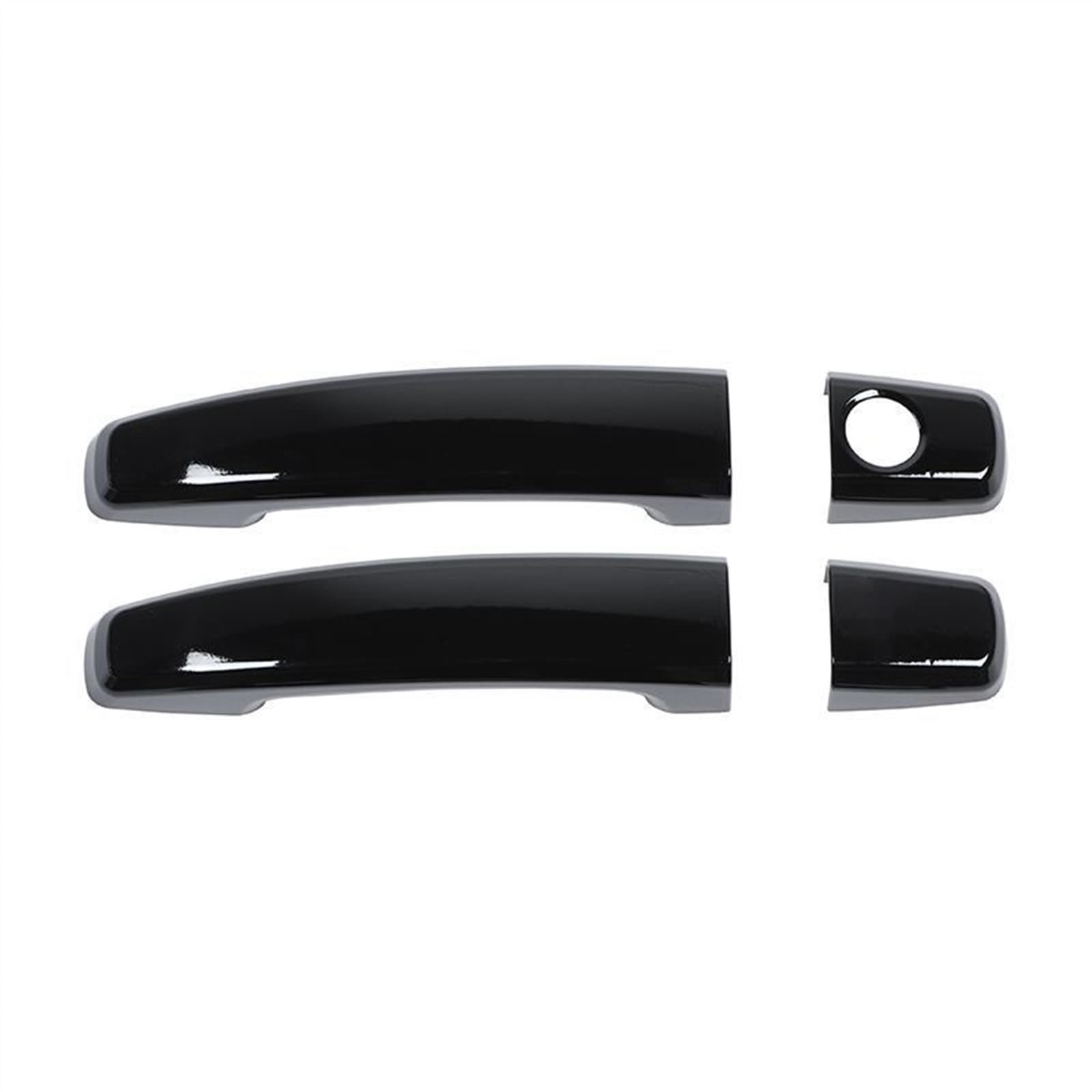 POMUHYE Aufkleber Außentürgriffe Kompatibel Mit Chevrolet Für Camaro 2010 2011 2012 2013 2014 2015 Autotürgriff-Dekorationsschalenabdeckung Aufkleber Außenzubehör(Black) von POMUHYE