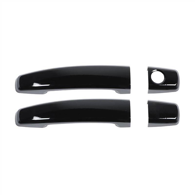 POMUHYE Aufkleber Außentürgriffe Kompatibel Mit Chevrolet Für Camaro 2010 2011 2012 2013 2014 2015 Autotürgriff-Dekorationsschalenabdeckung Aufkleber Außenzubehör(Black) von POMUHYE
