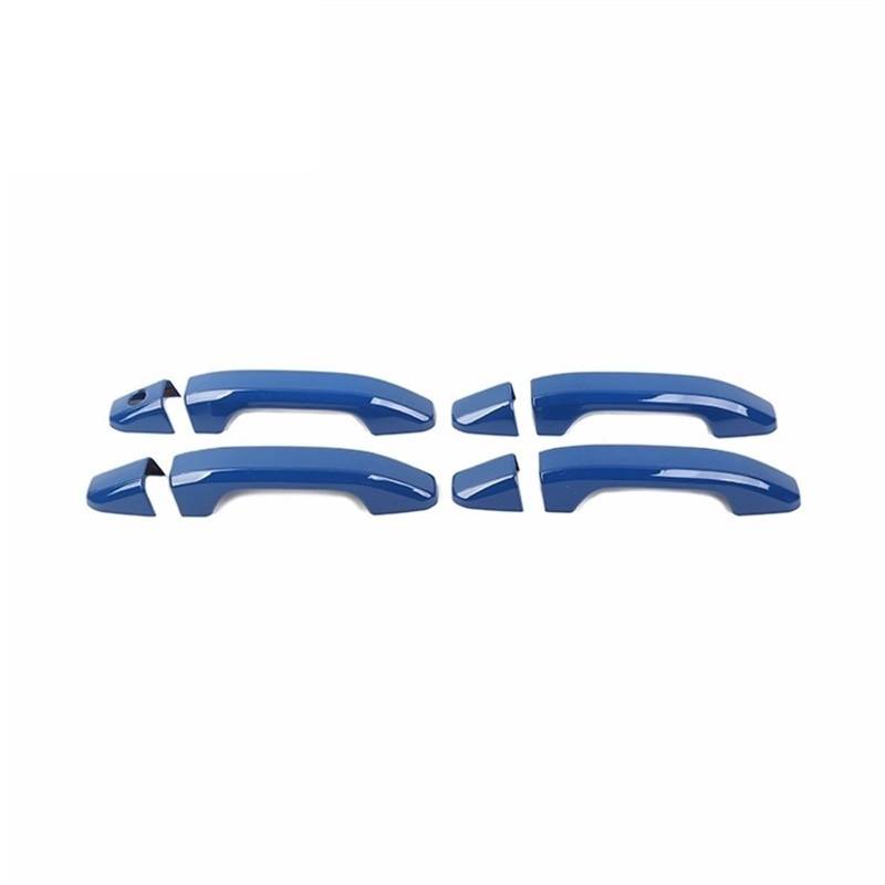 POMUHYE Aufkleber Außentürgriffe Kompatibel Mit Chevrolet Für Silverado 2014 2015 2016 2017 2018 2019 2020 2021 2022 2023 2024 Auto Außentürgriff Shell Cove(Blue) von POMUHYE