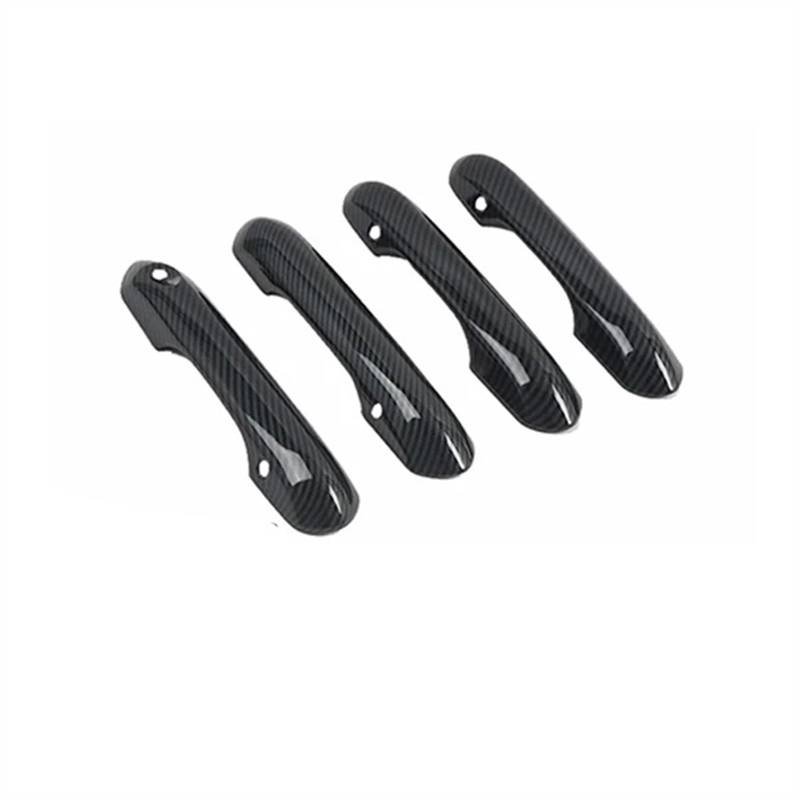 POMUHYE Aufkleber Außentürgriffe Kompatibel Mit Ford Für Explorer U625 2020 2021 2022 2023 Autotürgriffschale Außentürgriffschutzabdeckung Aufkleber Styling(Carbon Fiber) von POMUHYE