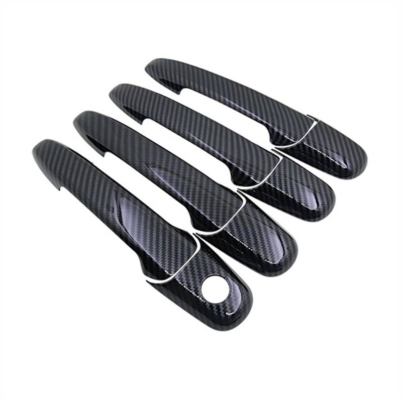 POMUHYE Aufkleber Außentürgriffe Kompatibel Mit Ford Für Ranger Für Everest 2006 2007 2008 2009 2010 2011 Autotürgriffabdeckung Außenzubehör Aufkleber Zierset(Handle 4 Door) von POMUHYE