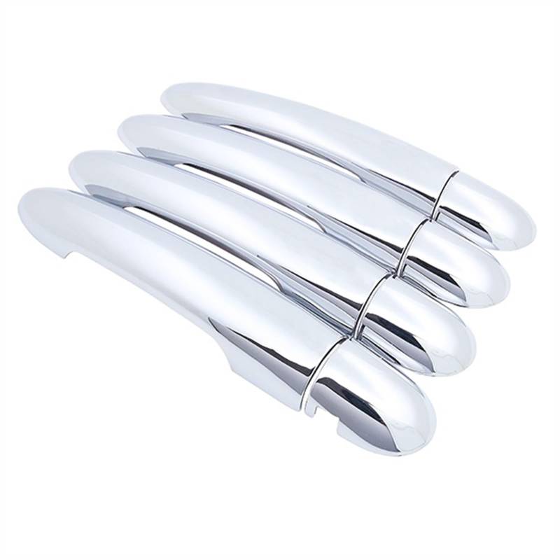 POMUHYE Aufkleber Außentürgriffe Kompatibel Mit Für Megane II 2002 2003 2004 2005 2006 2007 2008 2009 Autotürgriffabdeckung Zubehör Aufkleber Zierset(No Button 4 Door) von POMUHYE