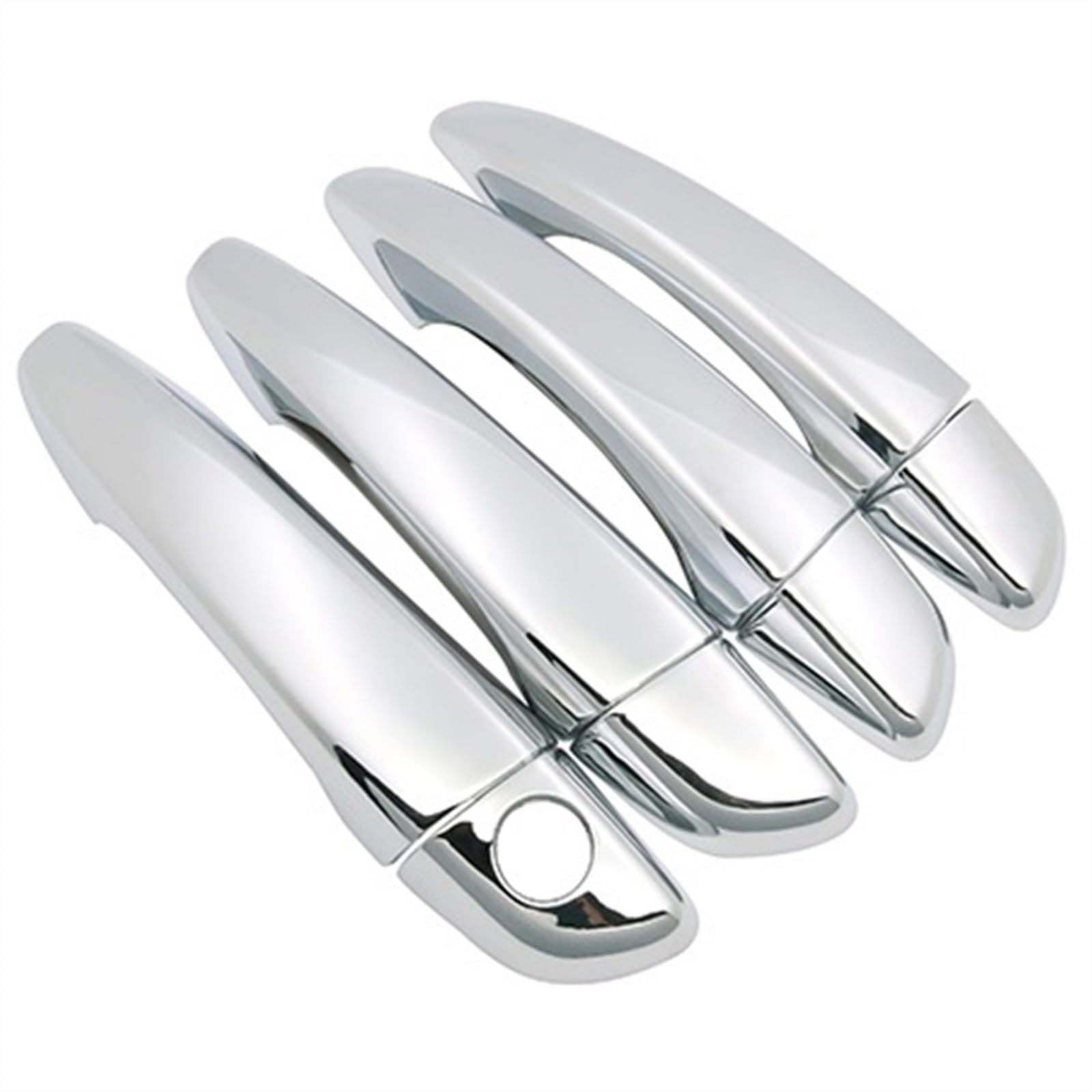 POMUHYE Aufkleber Außentürgriffe Kompatibel Mit Opel Für Grandland X 2018 2019 2020 2021 2022 2023 Auto-Außentürgriffabdeckung Türgriff Dekorative Außenschale(Handle 1 Keyhole) von POMUHYE