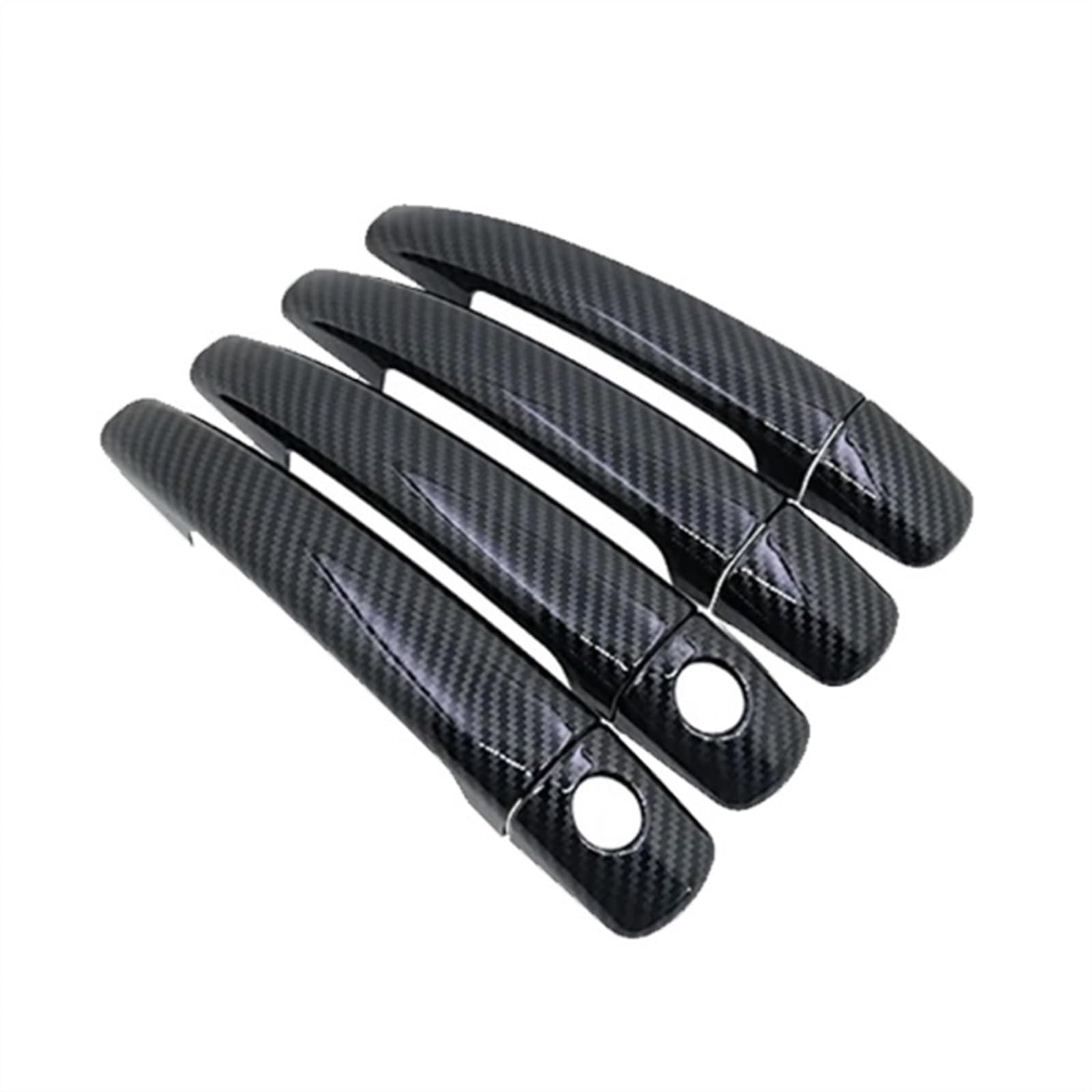 POMUHYE Aufkleber Außentürgriffe Kompatibel Mit Peugeot 3008 Für MK1 T84 2010 2011 2012 2013 2014 2015 2016 Auto-Außentürgriffabdeckung Dekorative Platte Außenschale von POMUHYE