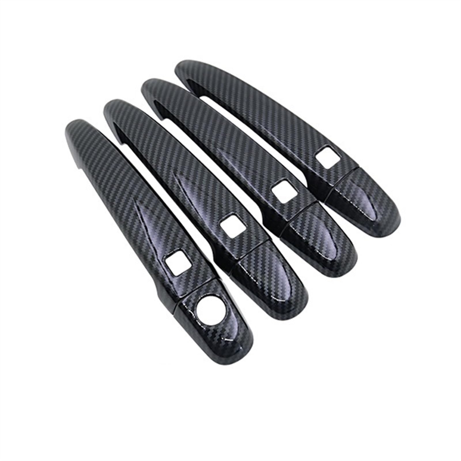 POMUHYE Aufkleber Außentürgriffe Kompatibel Mit Toyota Für Noah Für NAV1 Für Voxy R70 2007 2008 2009 2010 2011 2012 2013, Aufkleber-Trim-Set Für Autotürgriffabdeckungen(4 Button 4 Door) von POMUHYE