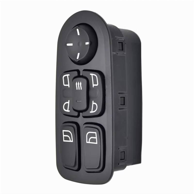 POMUHYE Fenstersteuerungsschalter Kompatibel Mit DAF Für CF75 CF85 2001 2002 2003 2004 2005 2006 2007 2008 2009 2010 2011 2012 2013 Fensterheber-Steuerschalter OE: 1811131 1698944 1788599 von POMUHYE
