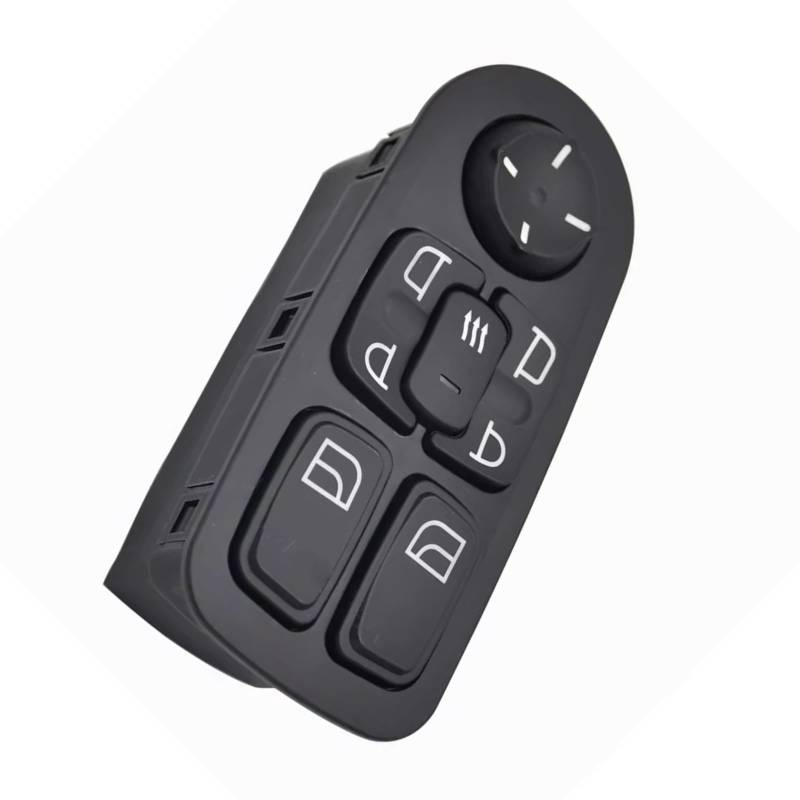 POMUHYE Fenstersteuerungsschalter Kompatibel Mit DAF Für XF95 2001 2002 2003 2004 2005 Fensterheber-Steuerschalter Autodekoration OE: 1811131 1736600 1669884 1693124 1698944 1788599 von POMUHYE
