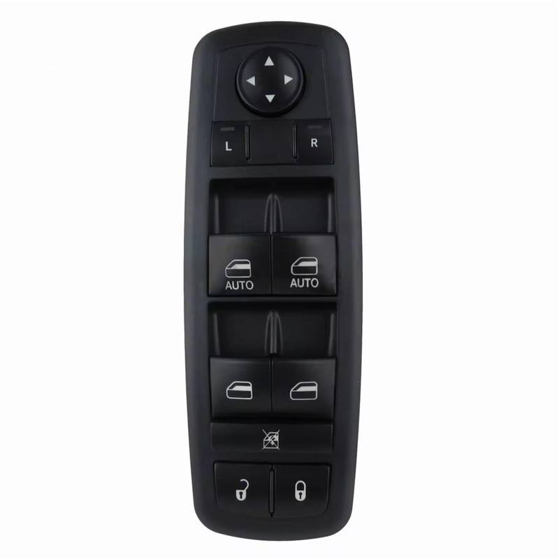 POMUHYE Fenstersteuerungsschalter Kompatibel Mit Dodge Für Durango 3.6L 5.7L 2011 2012 2013 Fensterheberschalter Fahrerseite Knopf OE:68086693AC 68086693AD von POMUHYE