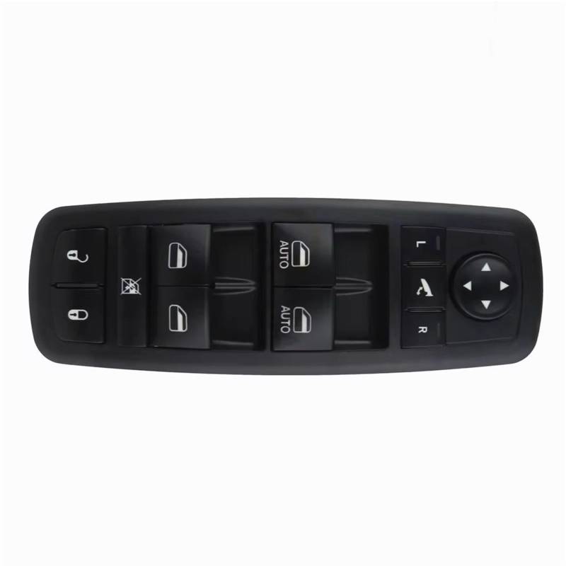 POMUHYE Fenstersteuerungsschalter Kompatibel Mit Dodge Für Ram 1500 2013 2014 2015 2016 2017 Fensterheber Vorne Für Hauptschalter Links OE: 68110867AB 68110867AA von POMUHYE