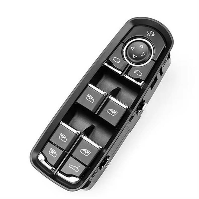 POMUHYE Fenstersteuerungsschalter Kompatibel Mit Porsche Für Cayenne 2010 2011 2012 2013 2014 2015 2016 Fensterheber Schalter Taste Regler Ersetzen 7PP959855C 7PP959858RDML 7PP959858MDML(2 Type) von POMUHYE