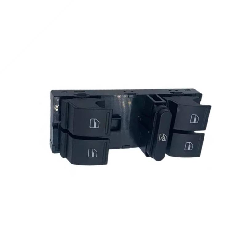 POMUHYE Fenstersteuerungsschalter Kompatibel Mit Skoda Für Octavia 1Z3 2004 2005 2006 2007 2008 2009 2010 2011 2012 2013 Fahrer Fensterheber Schalter Taste 1Z0959858B von POMUHYE